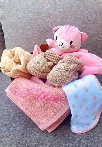 Baby set mädchen rosa - rosa, mit