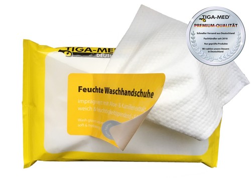 Feuchte einmal waschlappen - feuchte, einmal-waschlappen