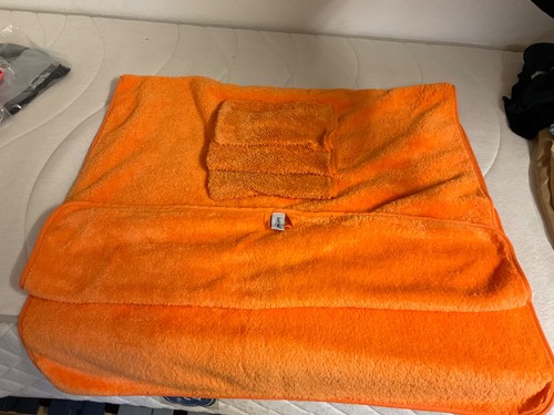 Soft wave saunatuch orange - soft,