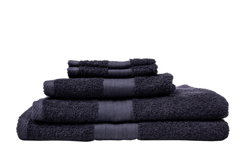 Handtuchset baumwolle schwarz - handtuchset,