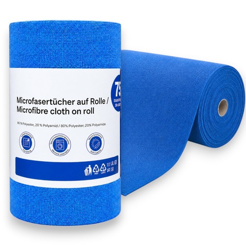 Mikrofasertücher auf rolle - mikrofasertücher,