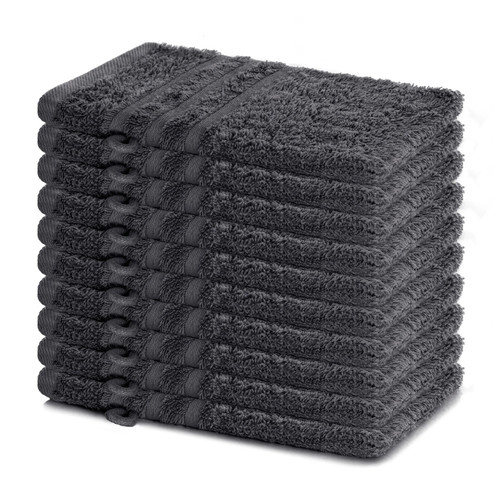 Waschhandschuhe 10er set - waschhandschuhe,
