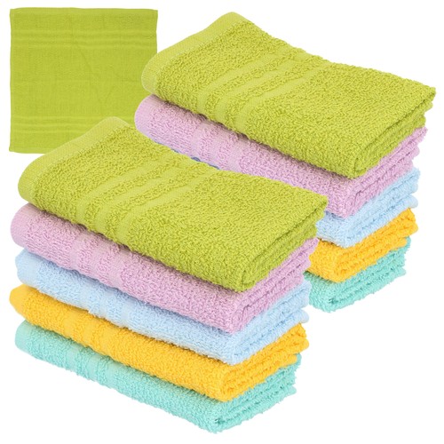 10x waschlappen set 30x30cm - 10x,